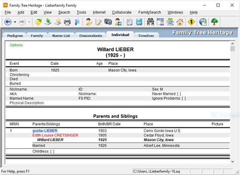 Family Tree Heritage Gold